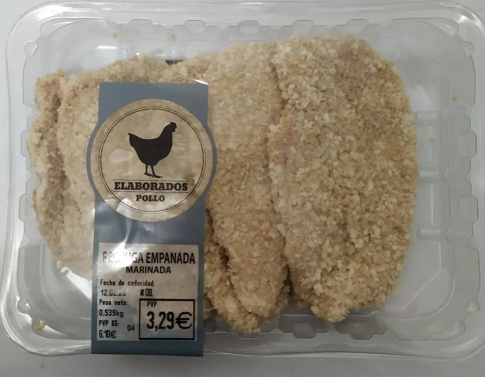 Pechuga empanada