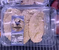 Pechuga empana marinada