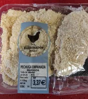Pechuga empanada marinada