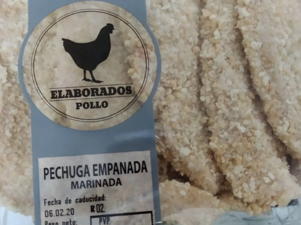 Pechuga empanada marinada