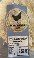 Pechuga Empanada Marinada