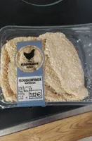 Pechuga empanada marinada