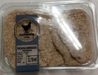 Pechuga empanada marinada