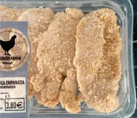 Pechuga empanada marinada