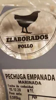 Pechuga empanada marinada