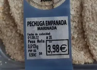 Pechuga empanada