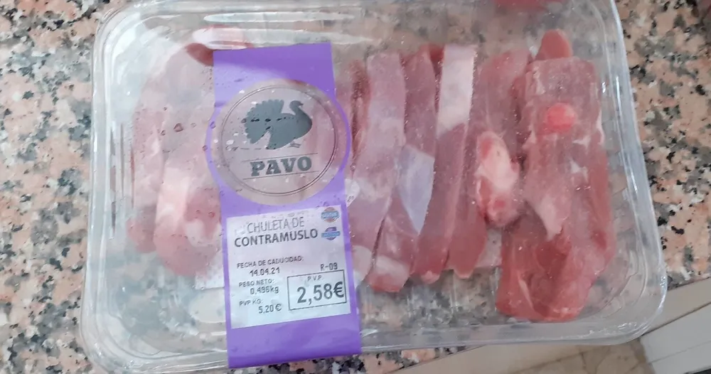 Chuleta de contramuslo