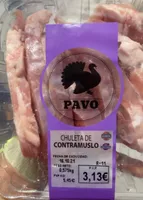 Chuletas de contramuslo pavo