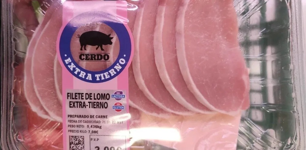 Cerdo extra tierno