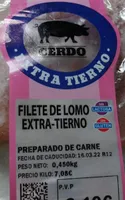 Cerdo extra tierno