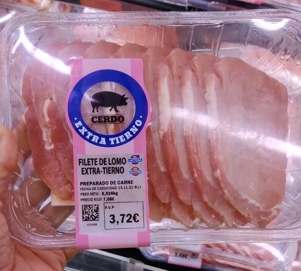 Cerdo extra tierno