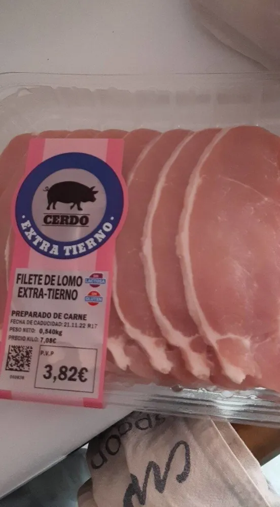 Filete de lomo extra tierno
