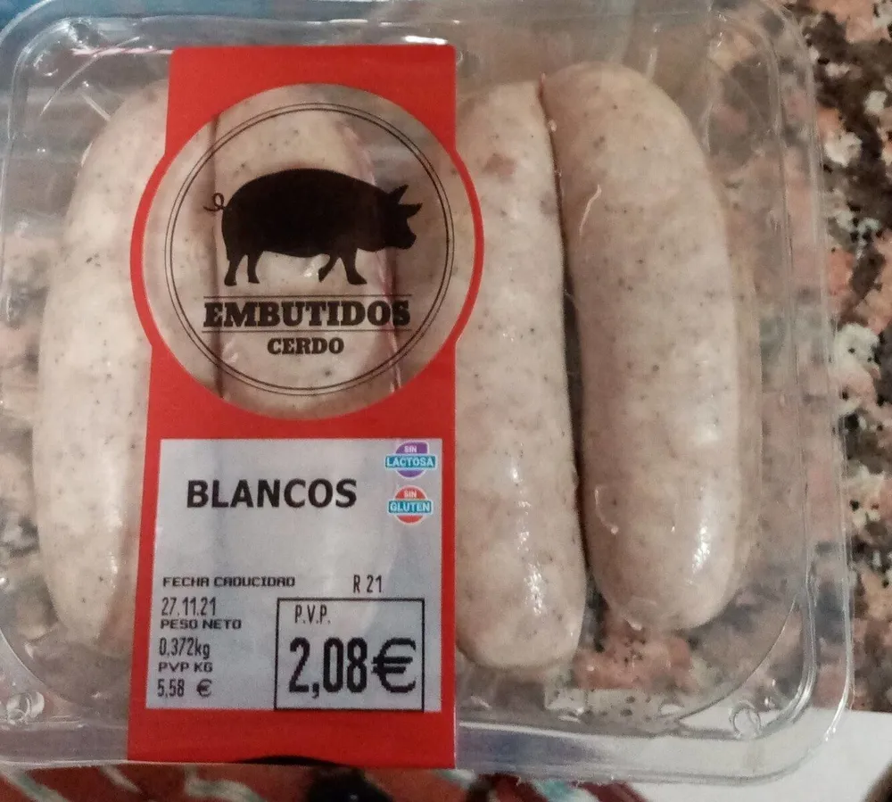 Embuditos blanco