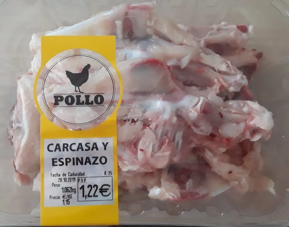 Carcasa y espinazo