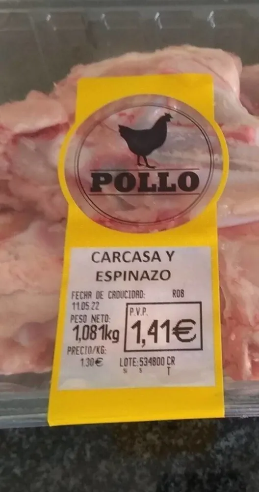 Carcasa y espinazo