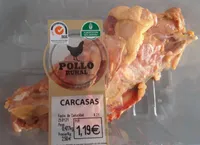 Carcasas pollo rural