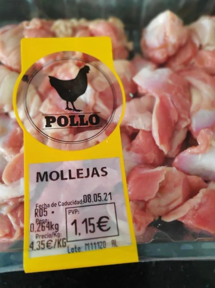 Mollejas de polli