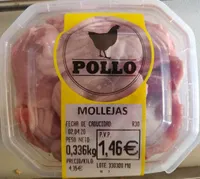 Mollejas de pollo