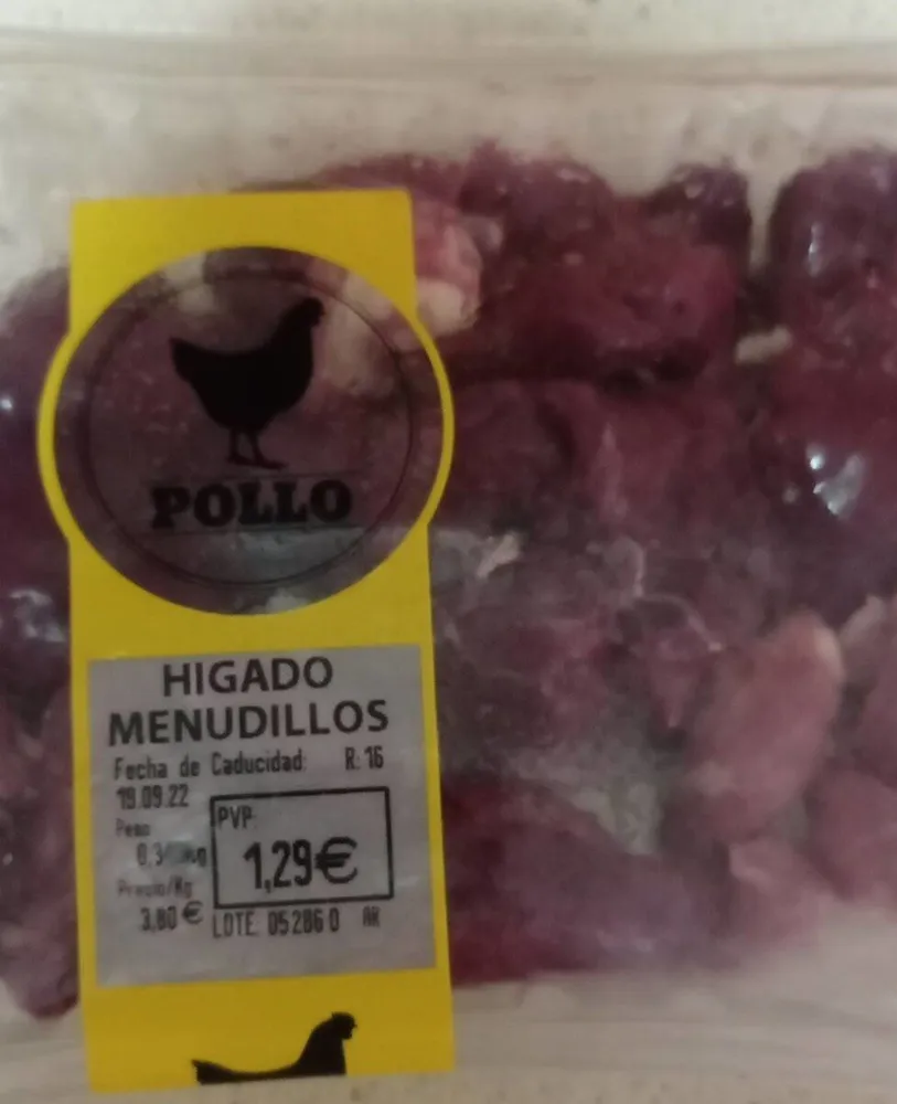 Hígados menudillos