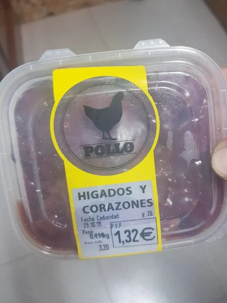 Higados y corazones
