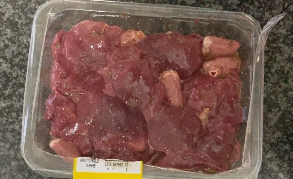 Higado y corazones