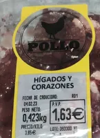 Higadillos de pollo