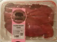 Filetes hígado cerdo