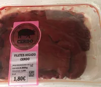 Filetes higado cerdo