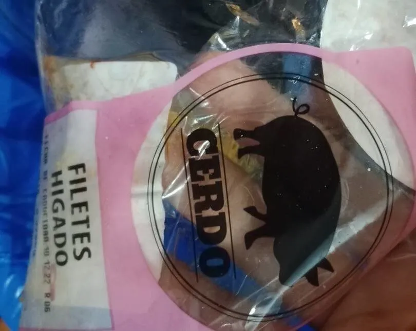 Filetes de hígado de cerdo