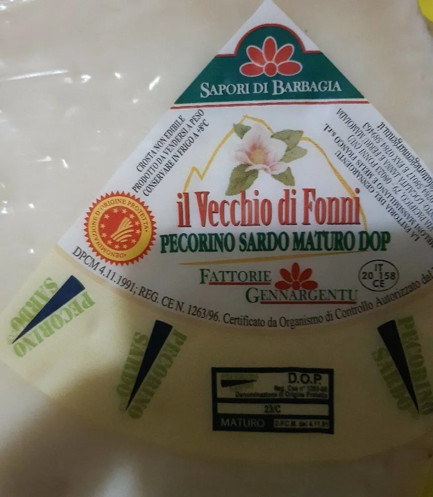 Pecorino Sardo Maturo Dop