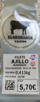 Filete ajillo marinado