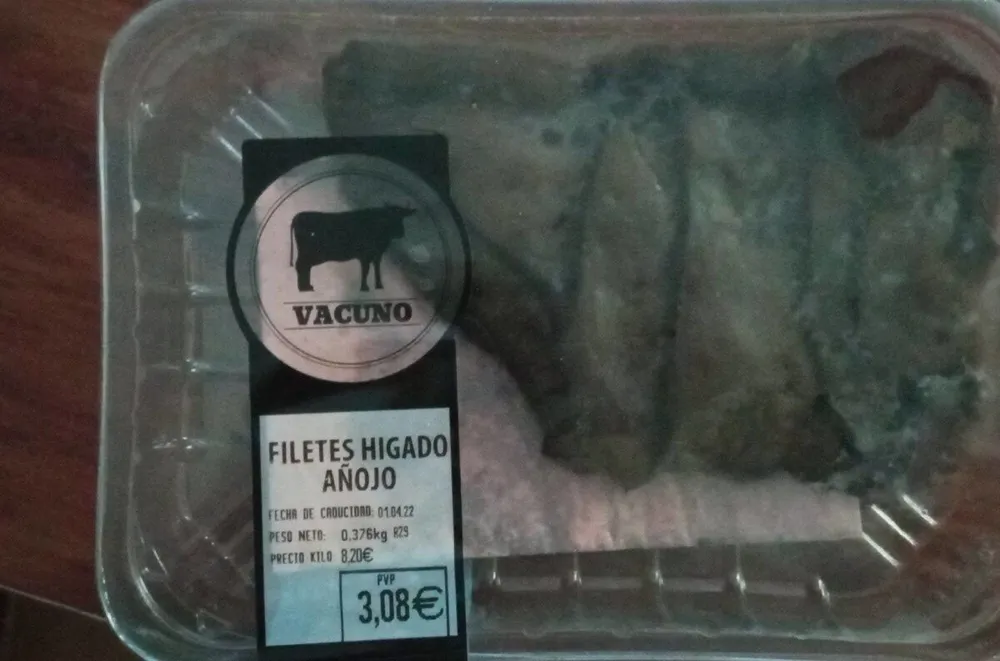 Filetes hígado añojo