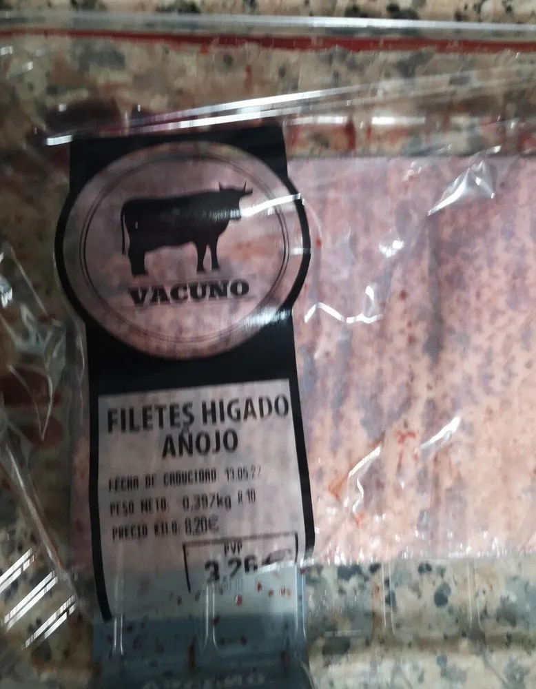Filete hígado añojo