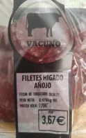 Filetes de hígado añojo