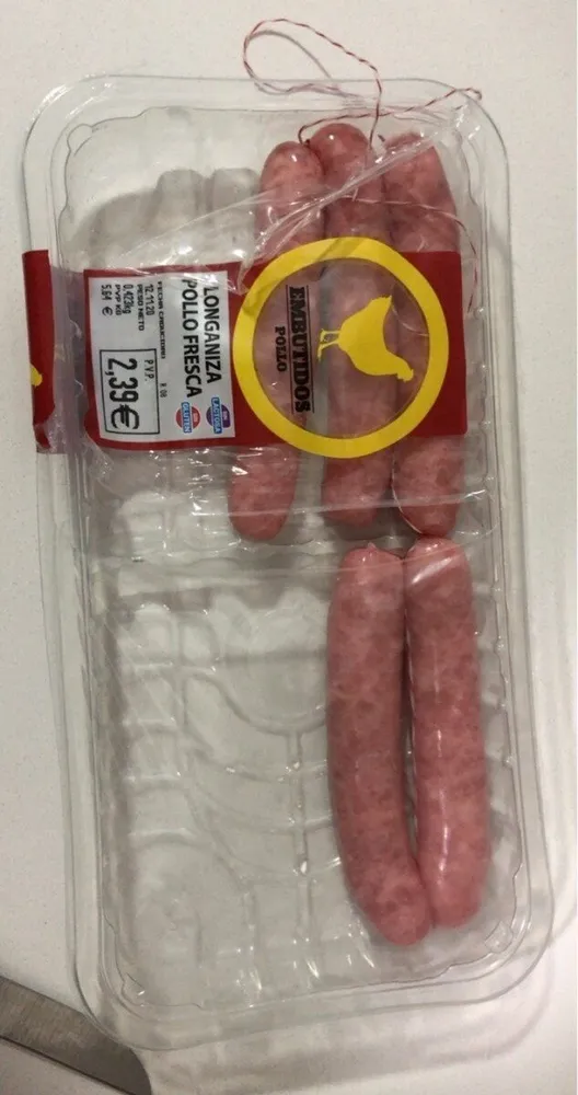 Longaniza pollo fresca