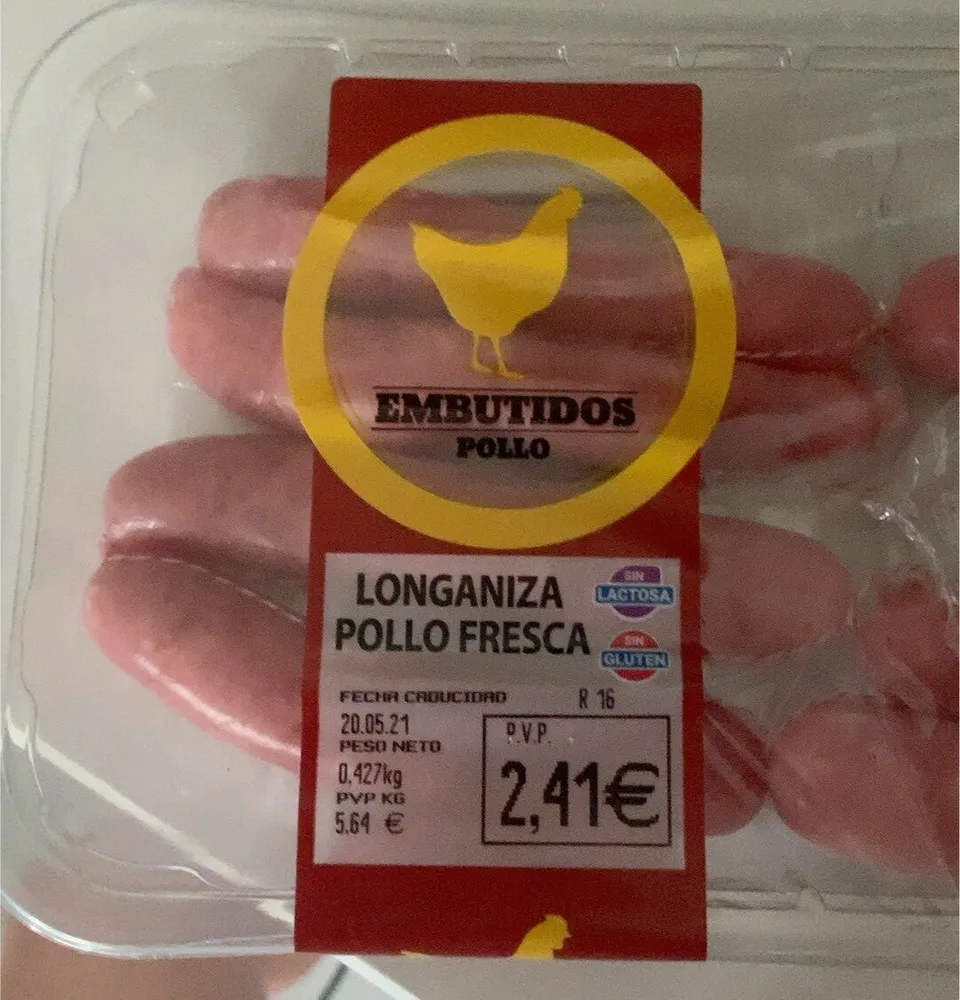 Longaniza pollo fresca