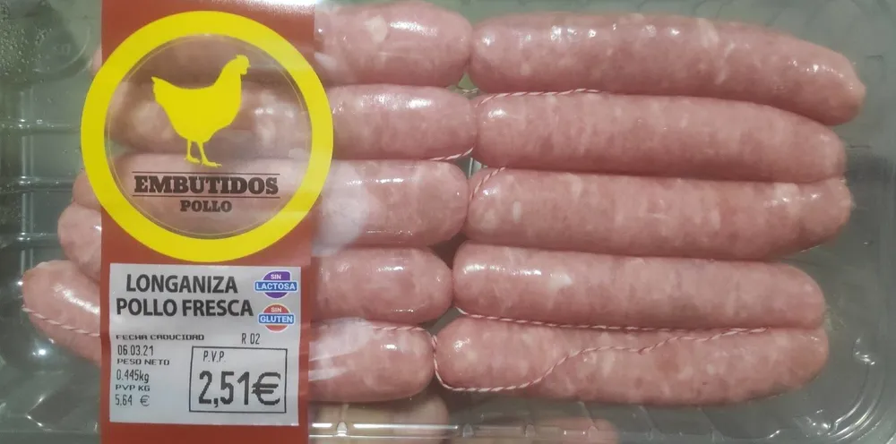 Longaniza de Pollo Fresca