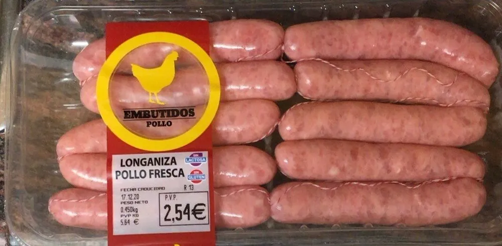 Longaniza pollo fresca
