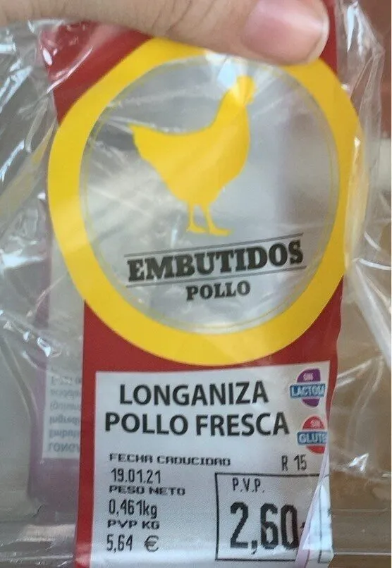 Longaniza pollo fresca