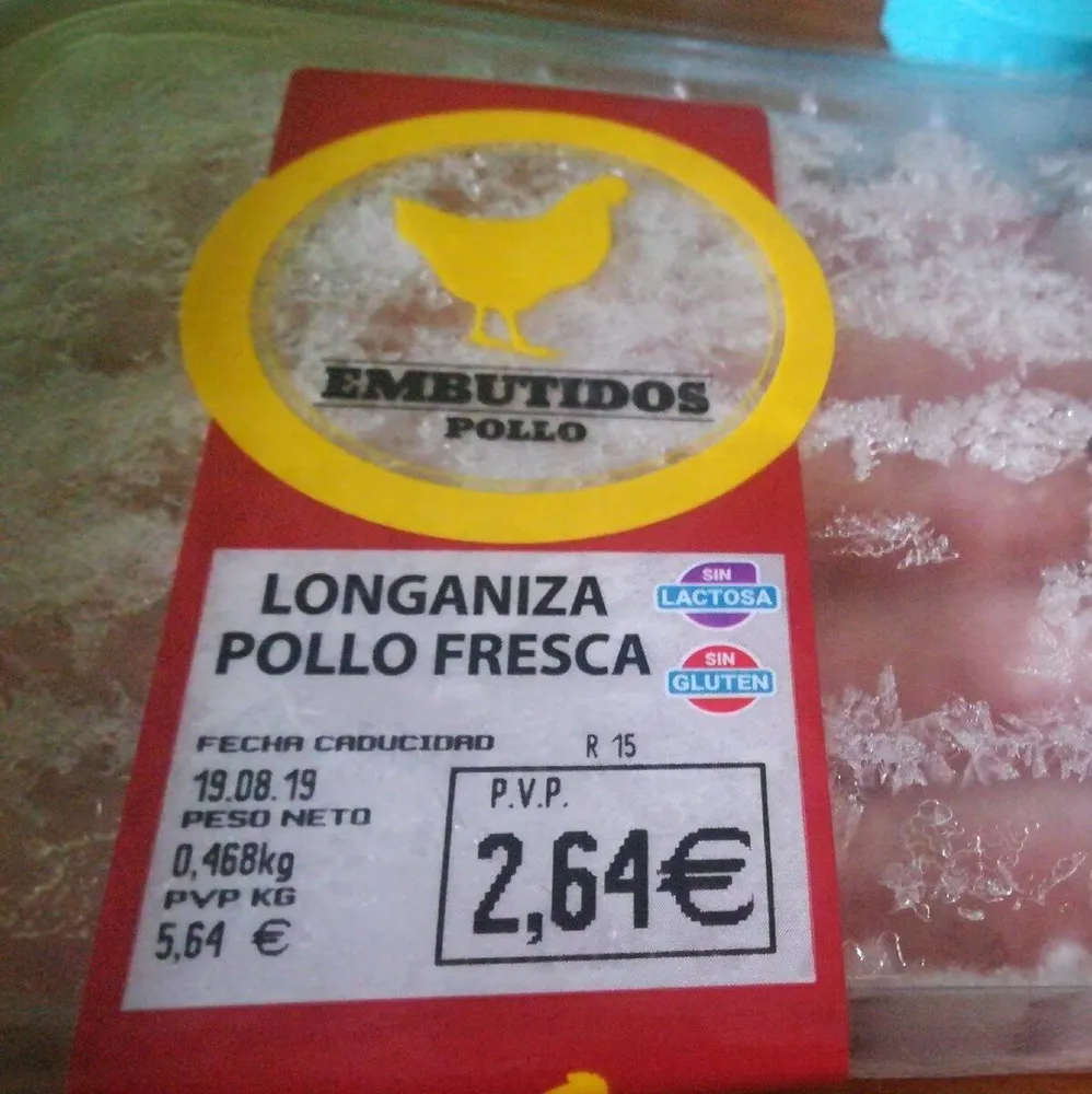 Longaniza pollo fresca