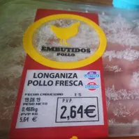 Longaniza pollo fresca
