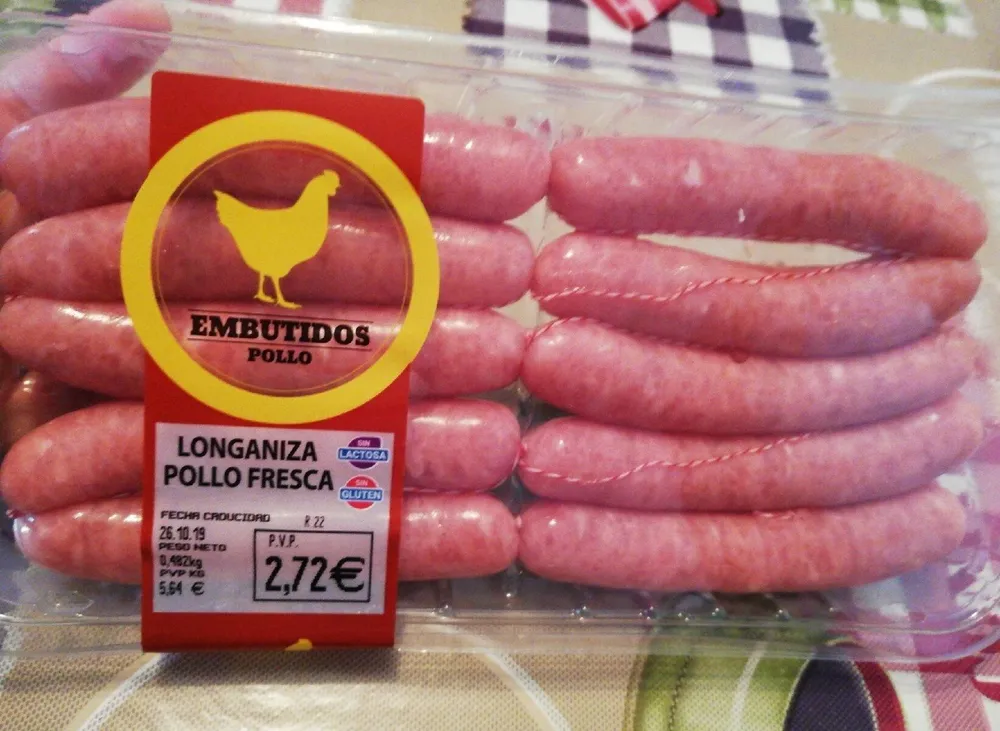 Longaniza pollo fresca