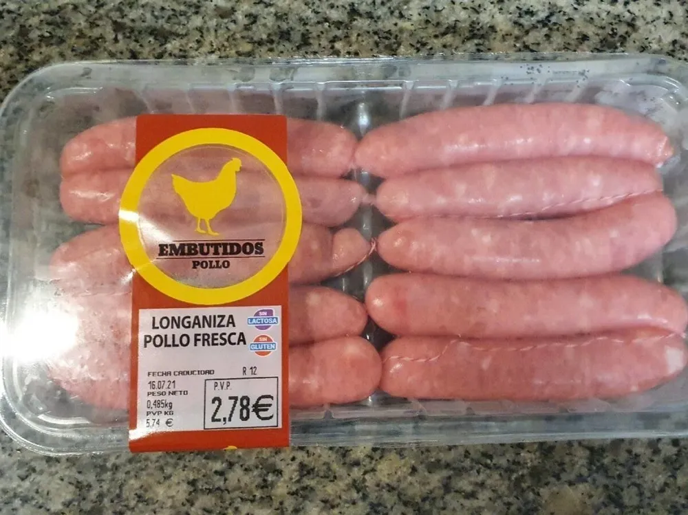 Longaniza pollo fresca