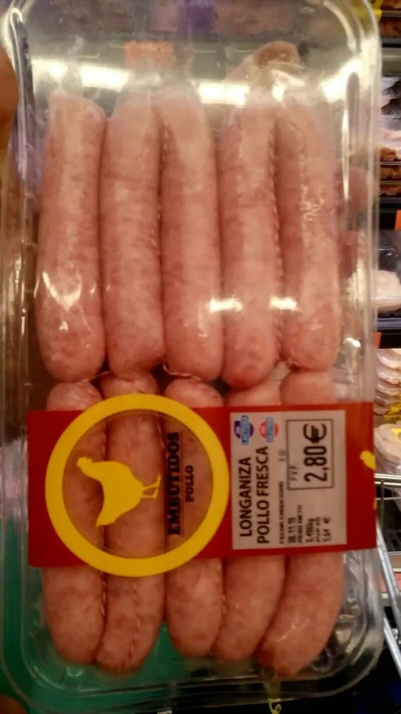 Longaniza pollo fresca