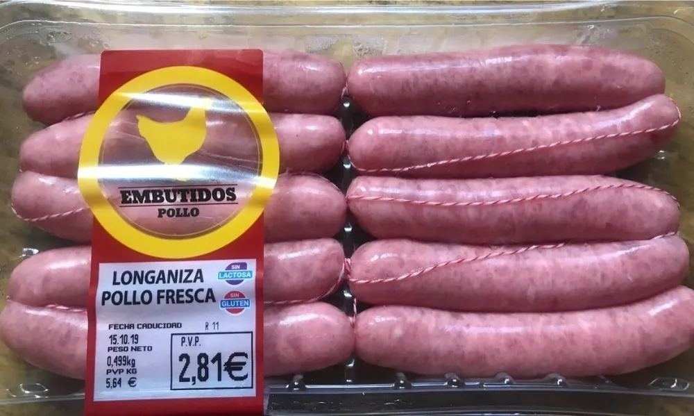Longaniza pollo fresca