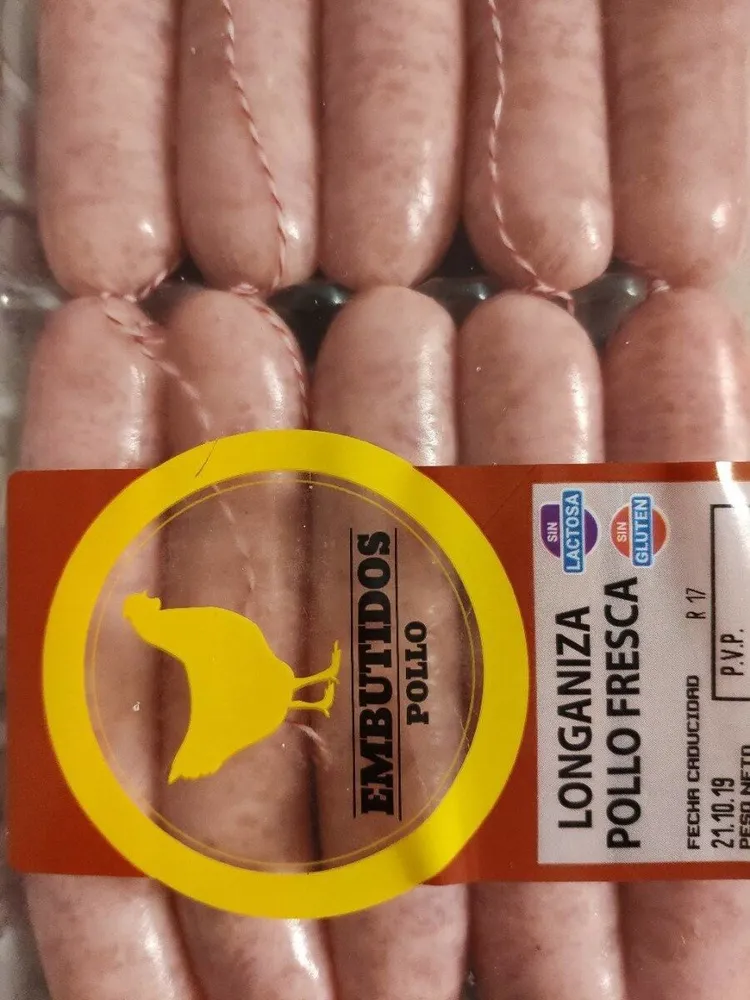 Longaniza pollo fresca