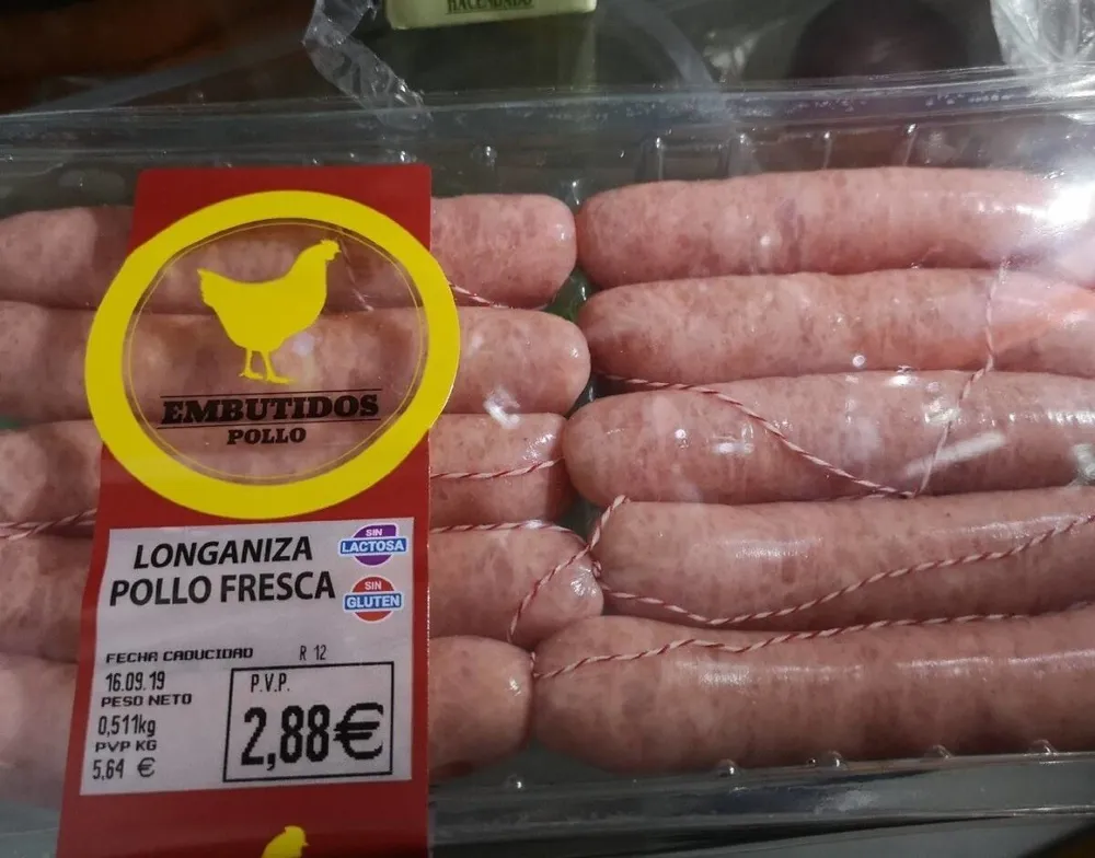 Longaniza pollo fresca