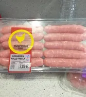 Longaniza de pollo fresca