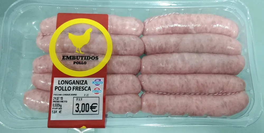 Longaniza Pollo fresca