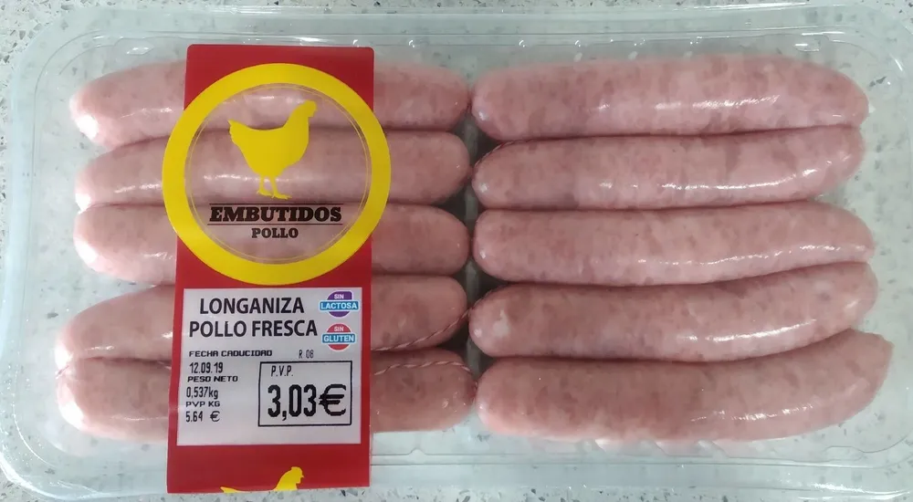 Longaniza pollo fresca